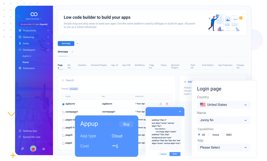 What is a Low-code App Builder? | AppUp by 500apps